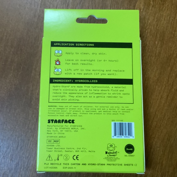 Keroppi Star Face Bundle New - Picture 9 of 9